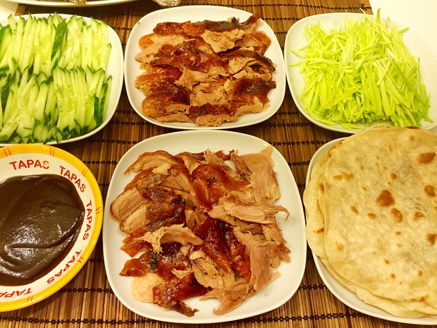 家庭版北京烤鸭的做法