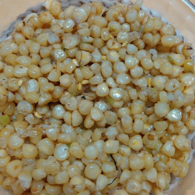 素炒葱香玉米粒的做法