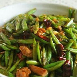 四季豆小炒肉的做法