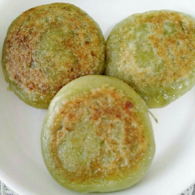 手工版蚕豆饼的做法
