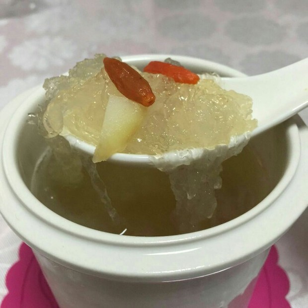 马蹄枸杞燕窝的做法