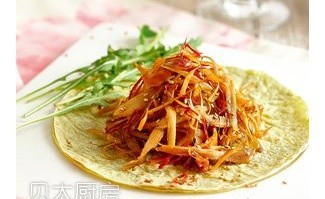 牛蒡卷的做法