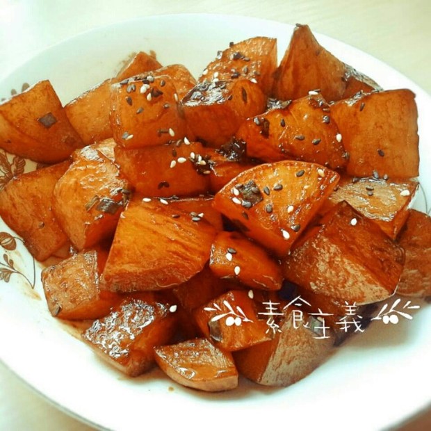 素红烧肉(红烧水萝卜)的做法