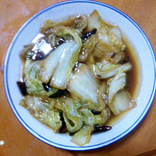 炒白菜的做法