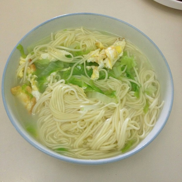 白菜鸡蛋清汤面的做法大全_白菜鸡蛋清汤面的家常做法