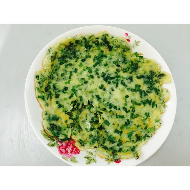 韭菜烙饼的做法