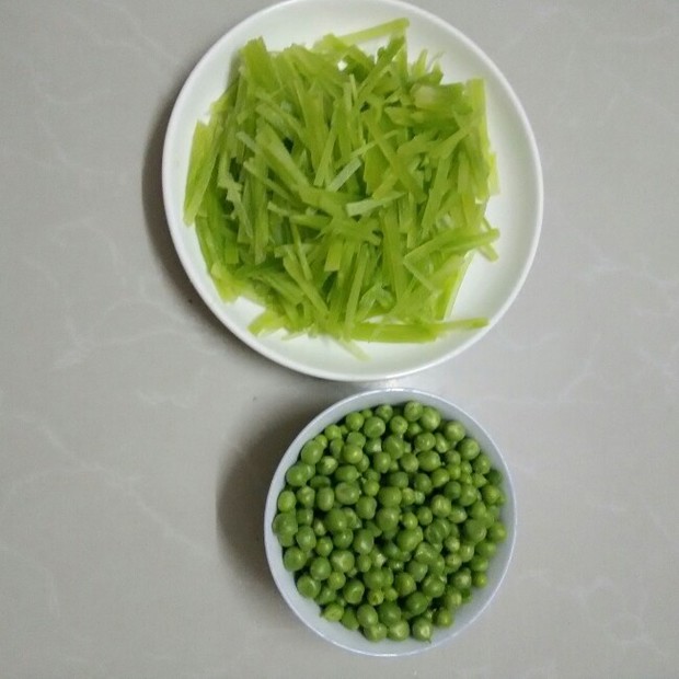 【素】莴苣青豆汤的做法