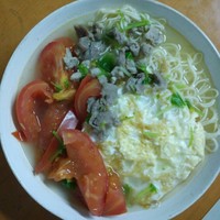 快捷早餐:健康汤面的做法步骤1