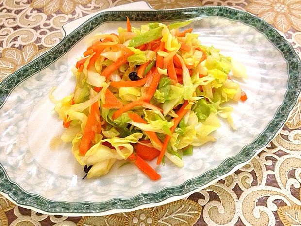 生拌绿甘蓝的做法