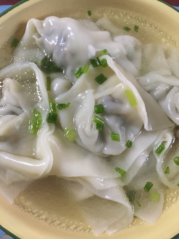荠菜馄饨的做法