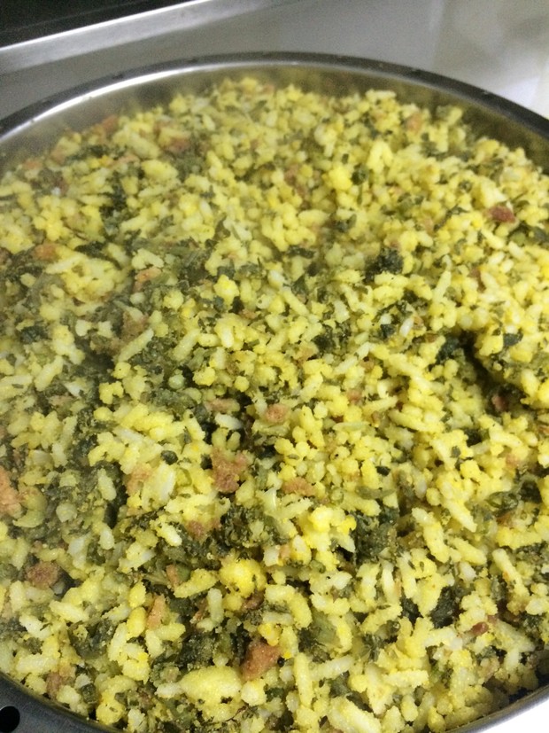土家特色~蒿子饭的做法