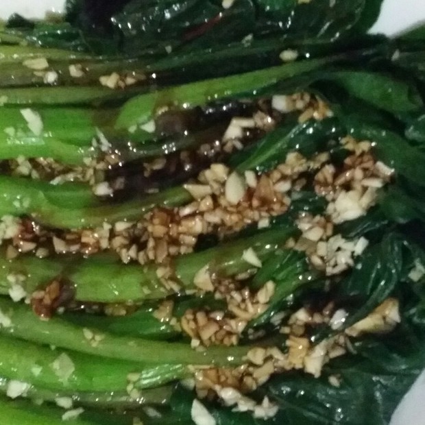 白灼菜心的做法