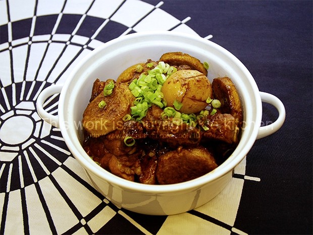 红烧肋排+鸡蛋和素鸡的做法