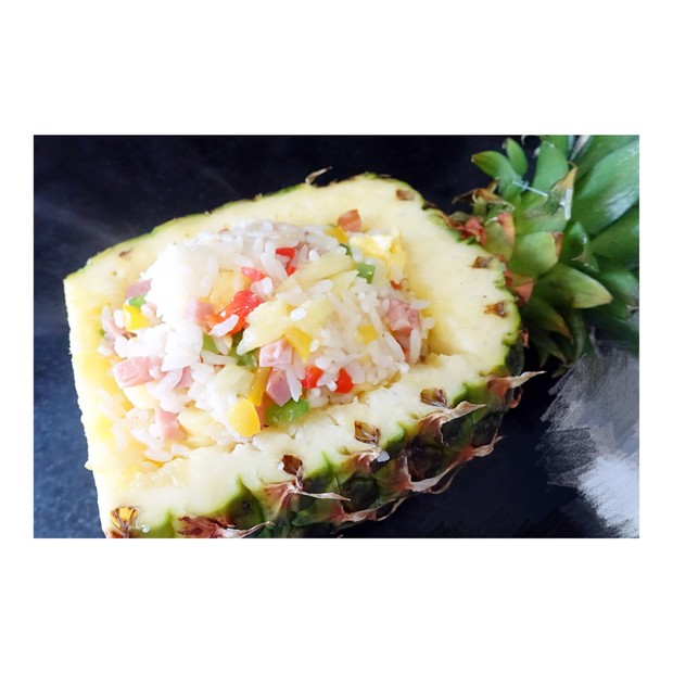 菠萝炒饭的做法