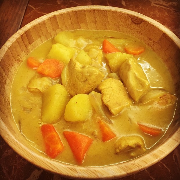 咖喱鸡肉的做法