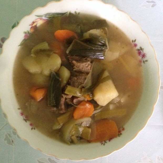 炖牛尾巴的食谱大全_炖牛尾巴的做法做法-心孕期胖v食谱太长家常图片