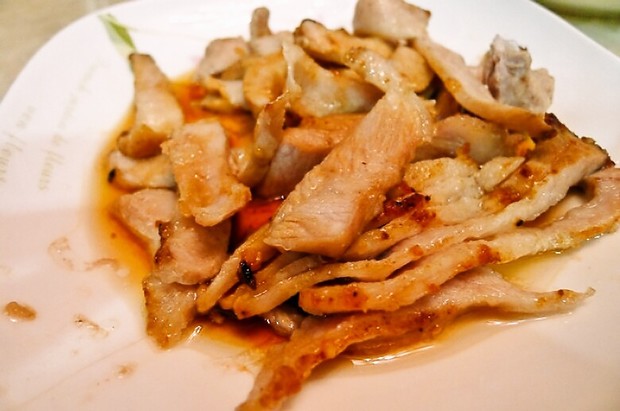 蒜香猪面肉的做法
