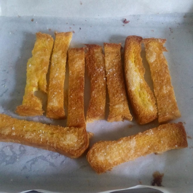 烤面包脆的做法