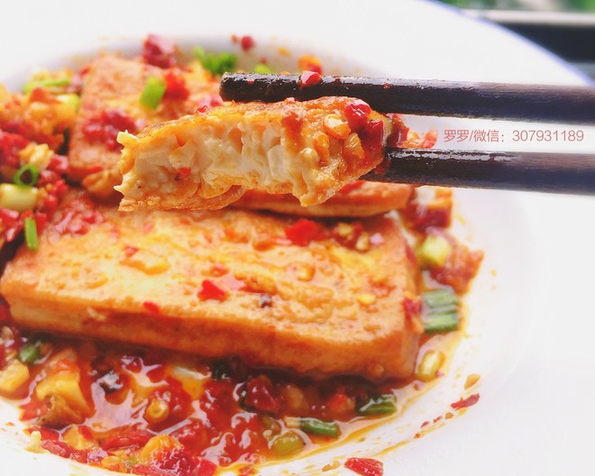 香煎豆腐-下饭菜的做法