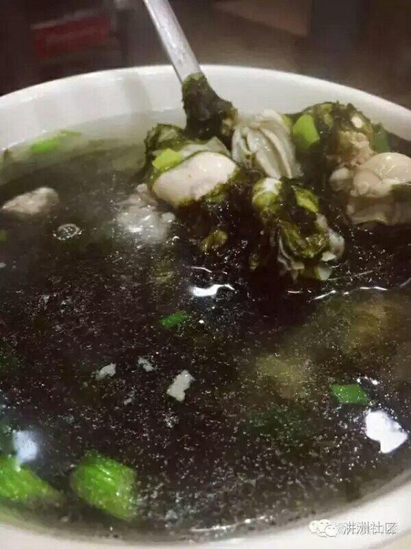 紫菜牡蛎汤的做法