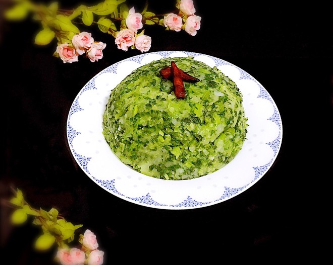 土豆划小白菜的做法