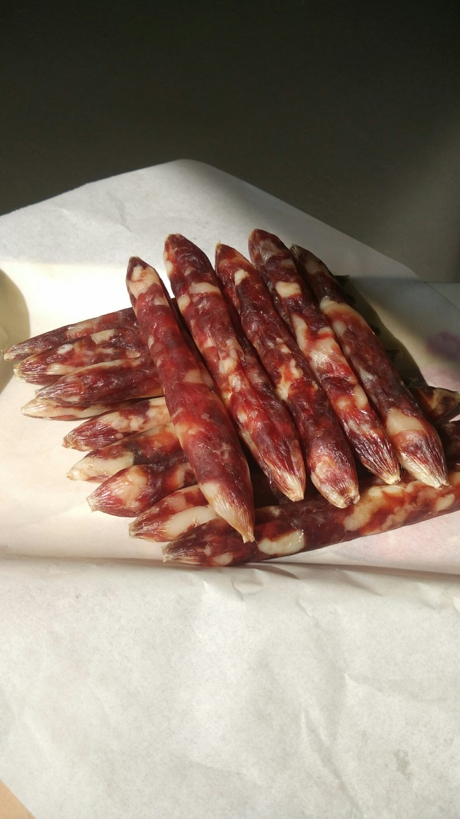 自制广式腊肠的做法