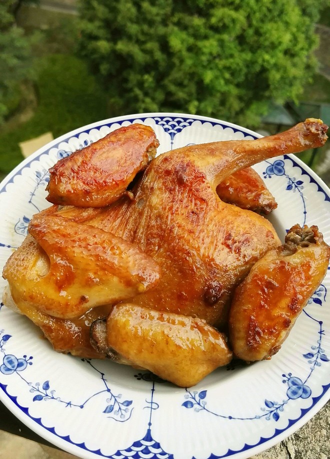 烤箱版窑鸡的做法