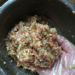 莲菜（莲藕）猪肉饺子的做法 步骤7