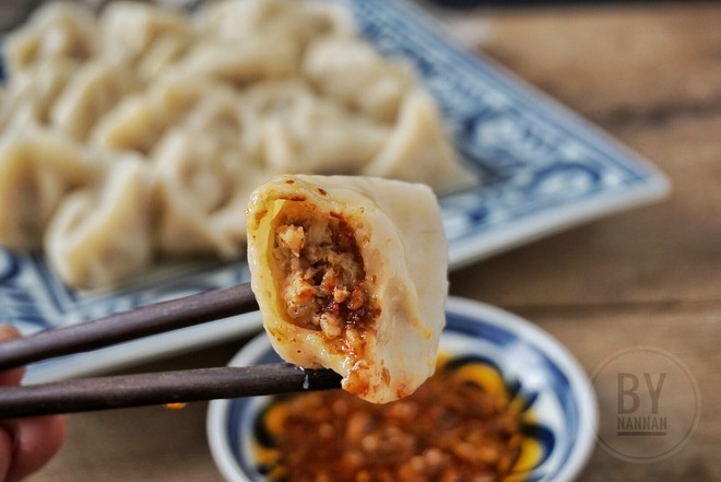 莲菜(莲藕)猪肉饺子的做法