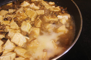 超级下饭的香菇肉沫豆腐的做法 步骤10