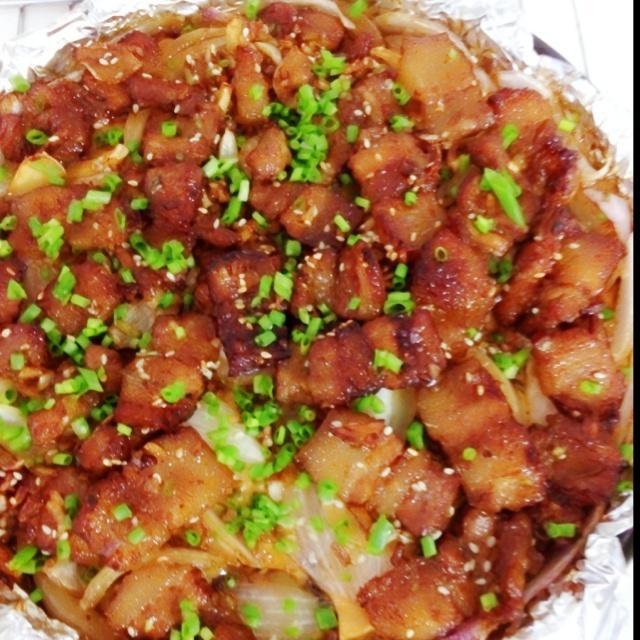 蜜汁烤五花肉的做法
