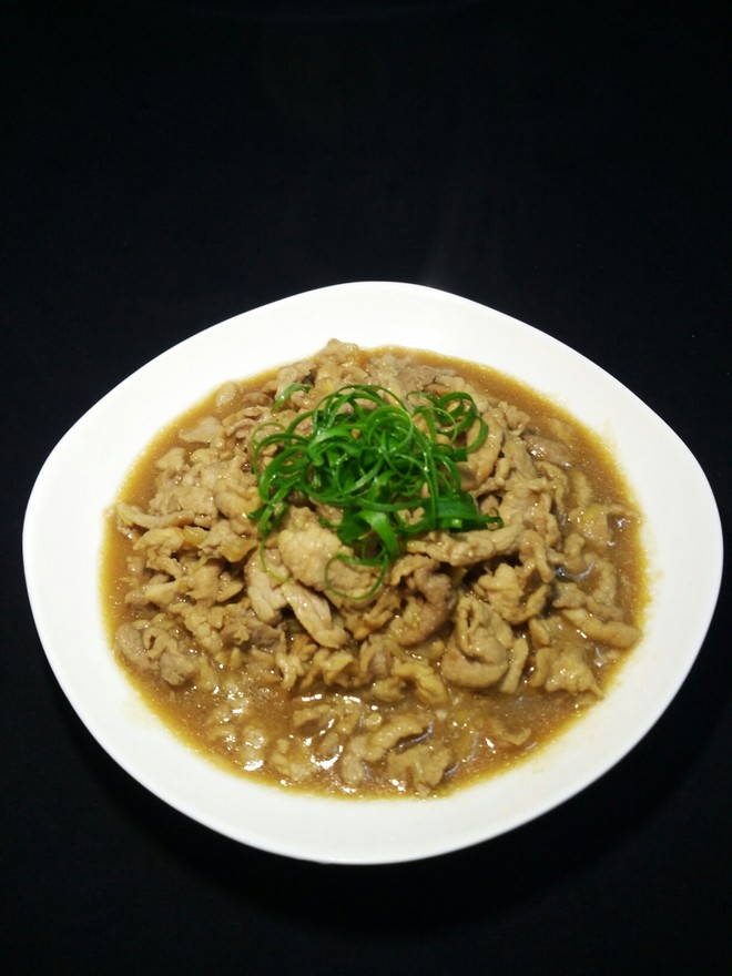 葱姜瘦肉的做法