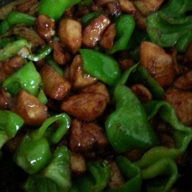 青椒鸡胸的做法