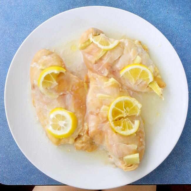 柠檬鸡胸肉的做法
