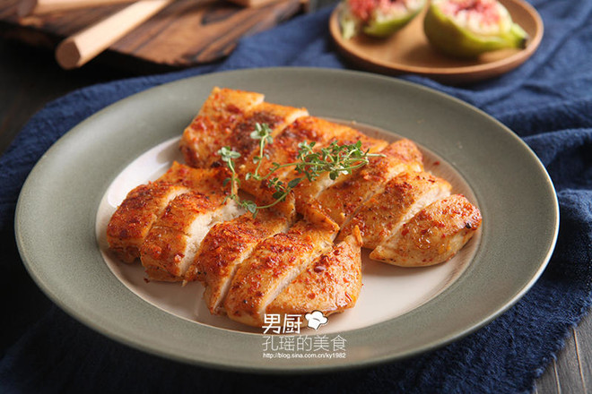 辣味鸡胸条的做法