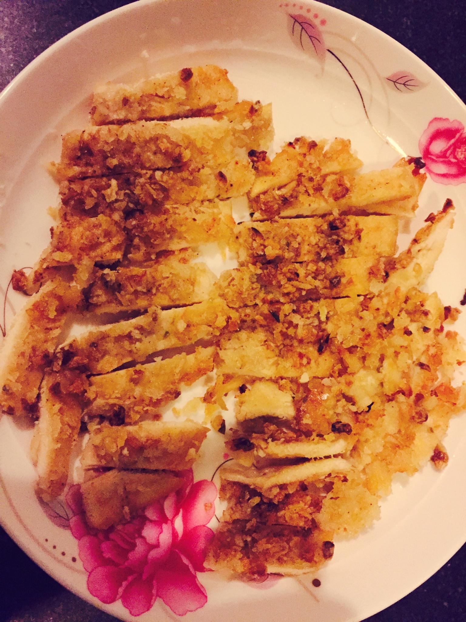 蒜香鸡胸(烤箱版)的做法