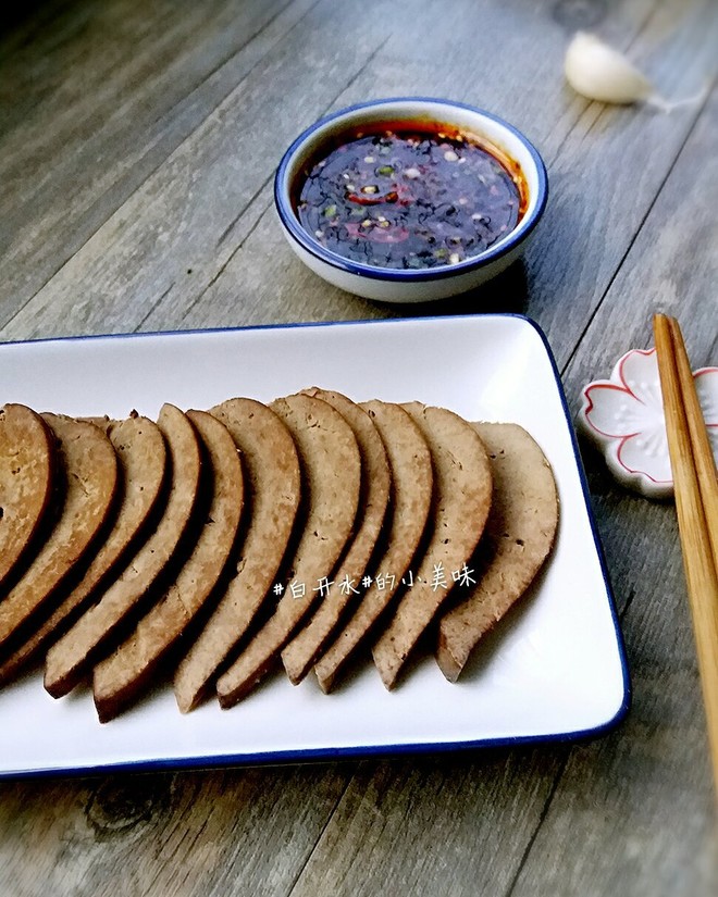 白切猪肝(其他肉类)的做法