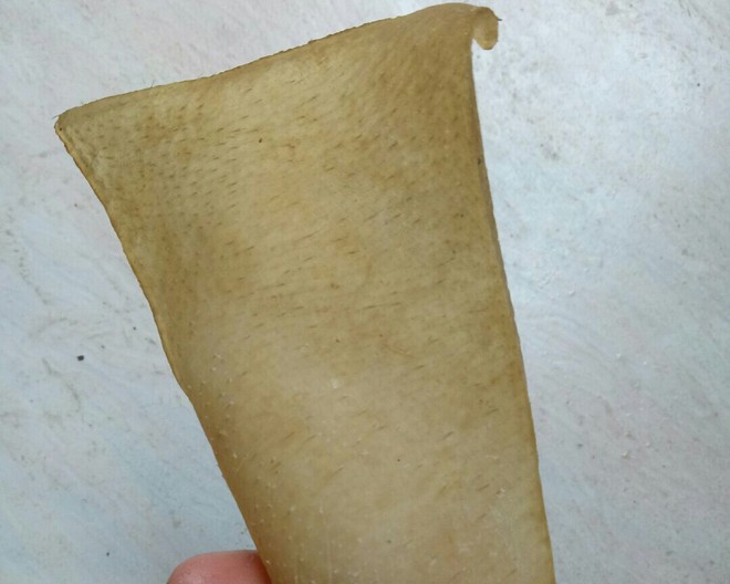 炸猪皮的做法