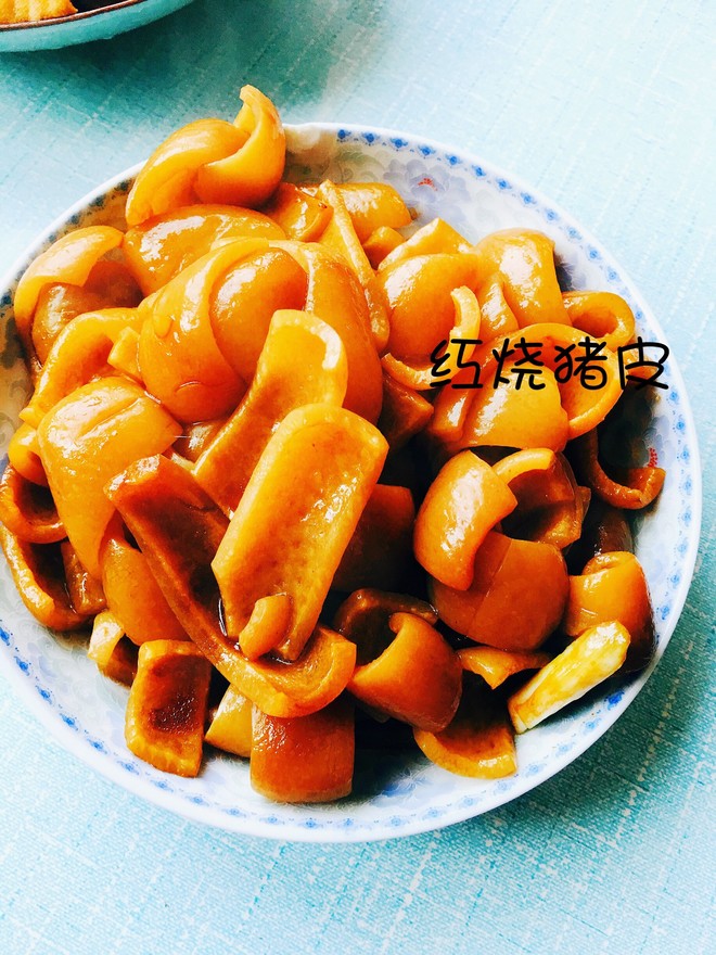 红烧猪皮的做法