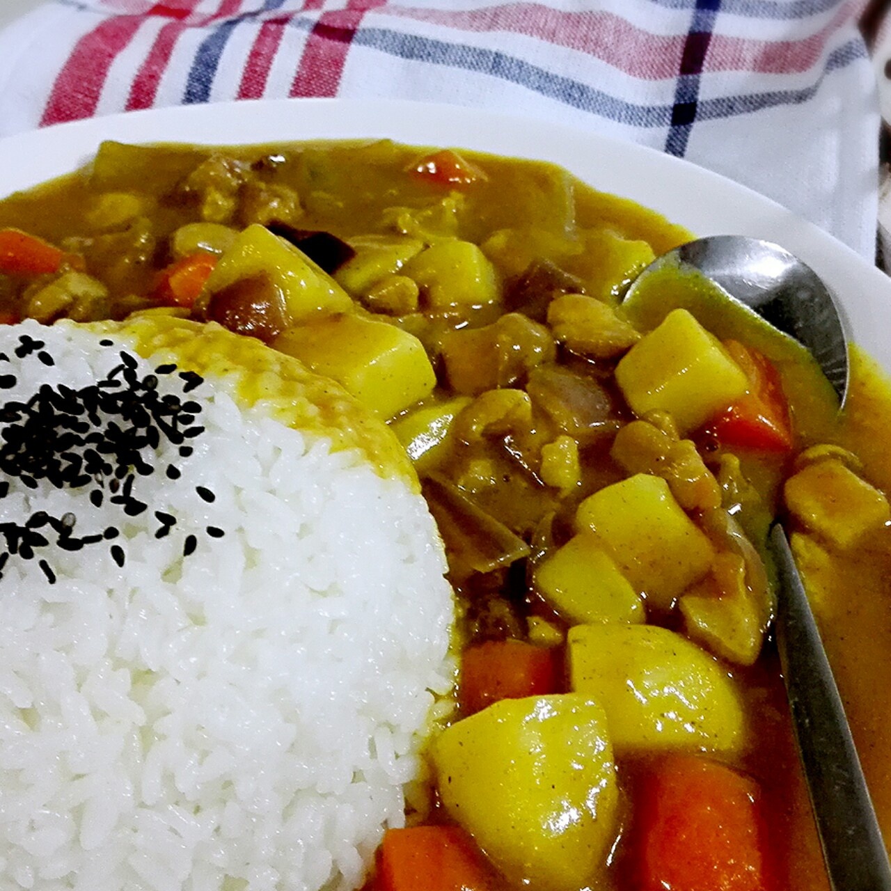 咖喱鸡肉的做法