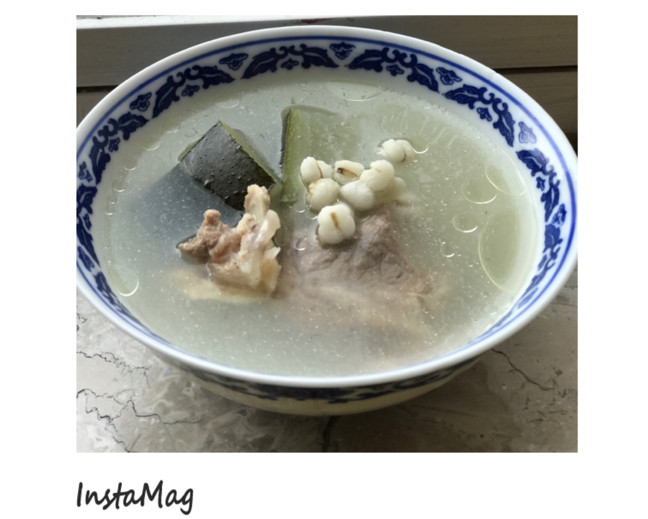 冬瓜薏米煲猪骨的做法