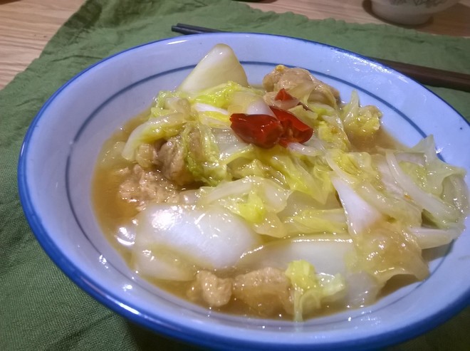 猪油大白菜的做法