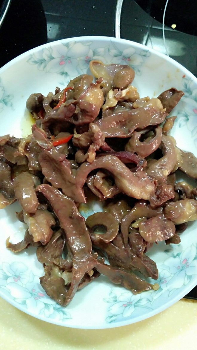 炒猪心的做法