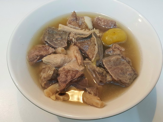 无花果沙参煲豬肺的做法