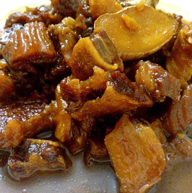 萝卜烧牛腩的做法