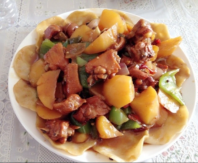 大盘鸡的做法