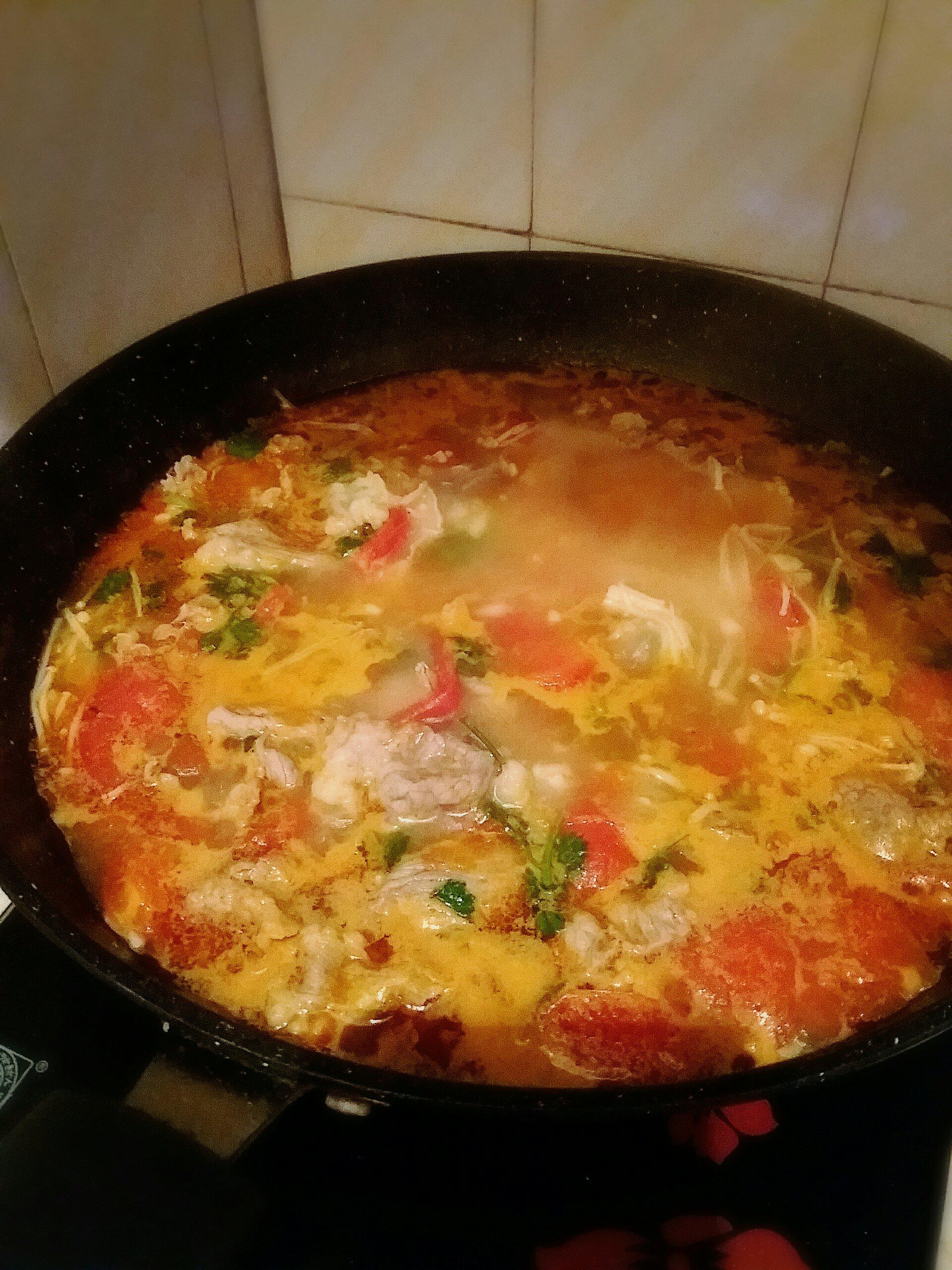 金针菇番茄豆腐汤怎么做_金针菇番茄豆腐汤的做法_豆果美食
