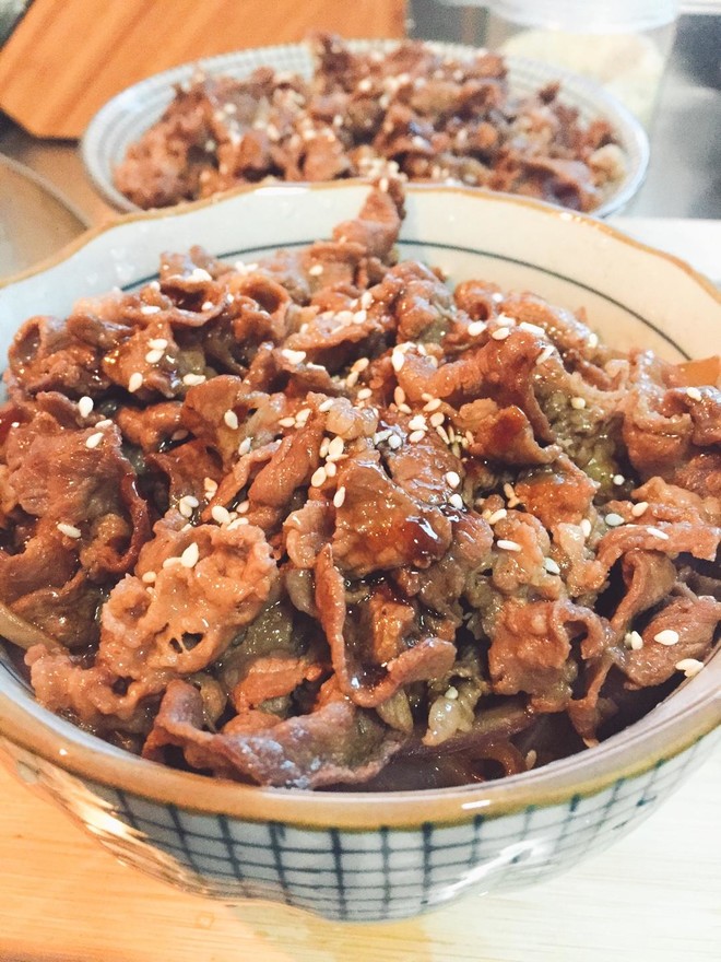 照烧肥牛饭~的做法