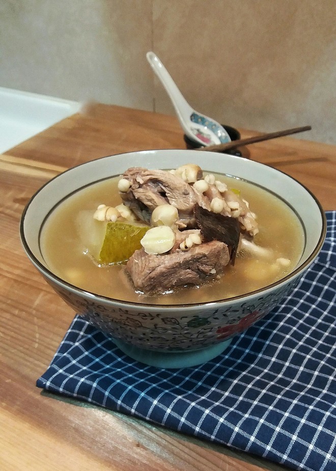 陈皮冬瓜老鸭汤的做法