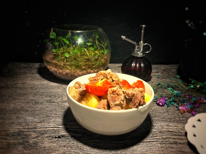 番茄土豆牛腱汤的做法